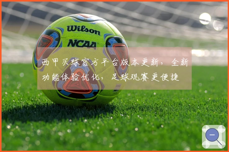 西甲买球官方平台版本更新，全新功能体验优化，足球观赛更便捷